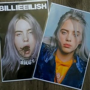 Two Billie Eilish posters
